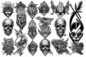 trident tattoo idea
