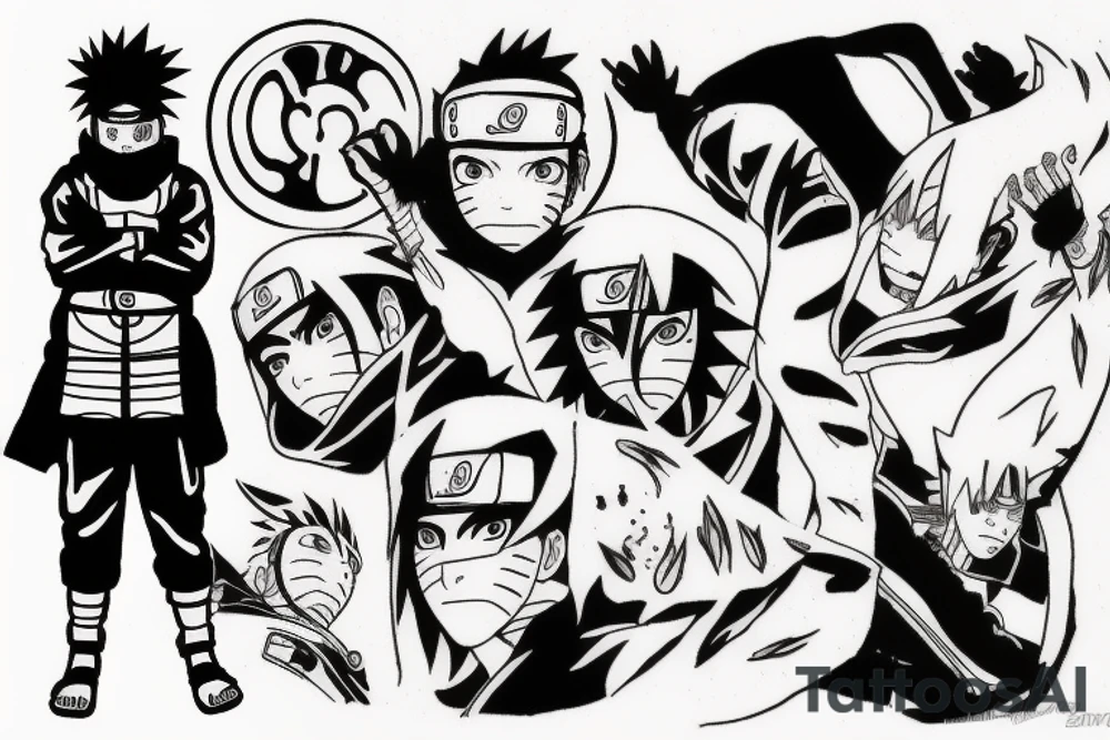 Naruto tattoo idea