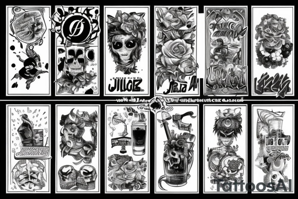 Juice world 999 tattoo idea