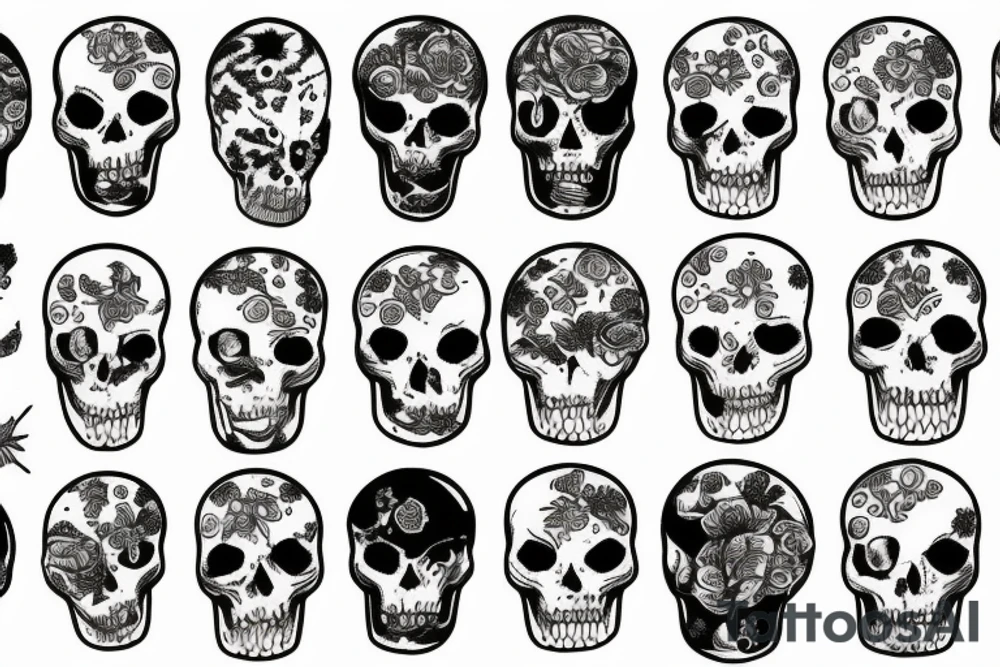 cosmos dead men tattoo idea