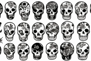 cosmos dead men tattoo idea