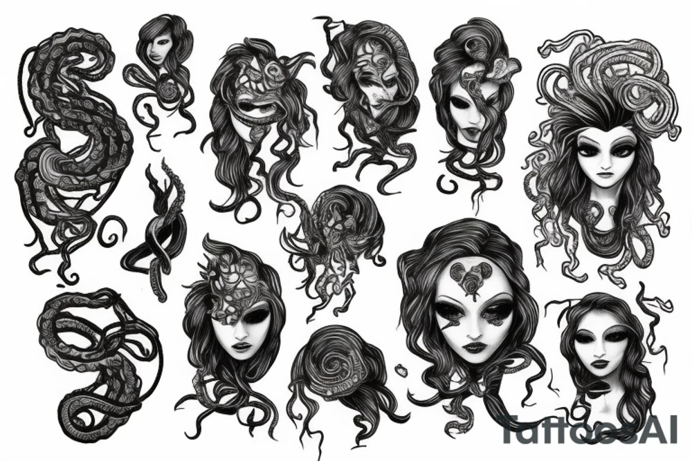Medusa tattoo idea