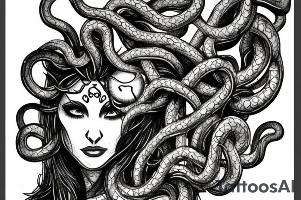 medusa head tattoo idea