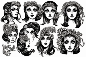 medusa head tattoo idea