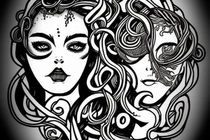 medusa head tattoo idea
