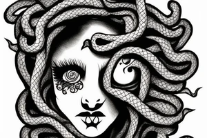 medusa head tattoo idea