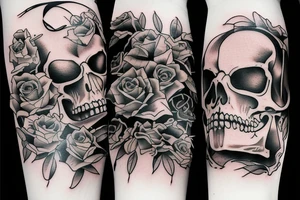 death storm love tattoo idea