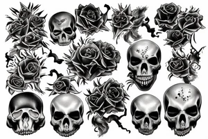 death storm love tattoo idea
