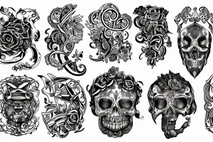 Irish unique tattoo idea