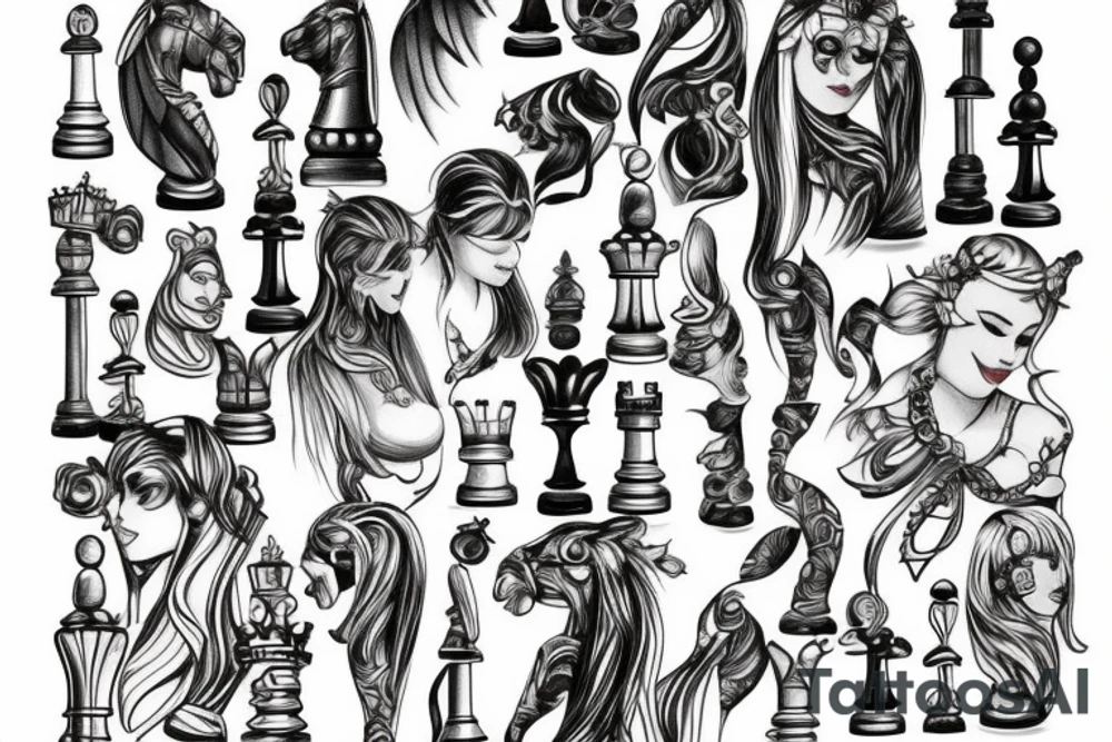 Chess tattoo idea