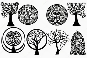 tree of life tattoo idea