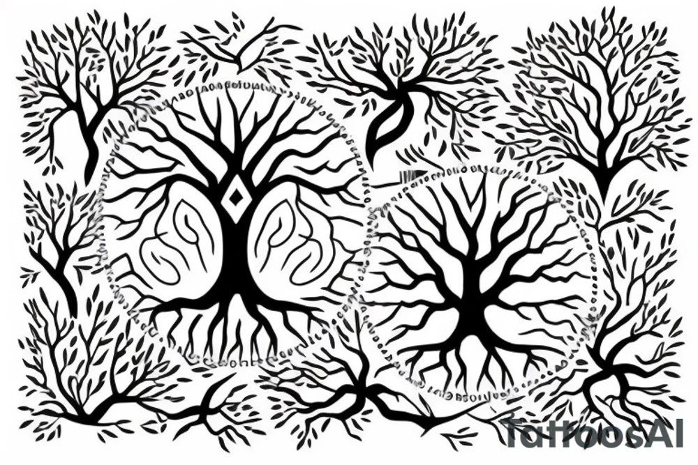 tree of life tattoo idea