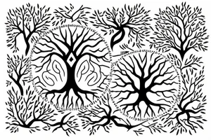 tree of life tattoo idea