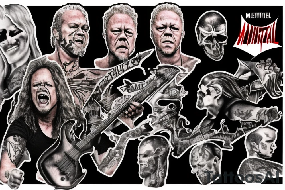 Metallica, 1.FC Köln tattoo idea