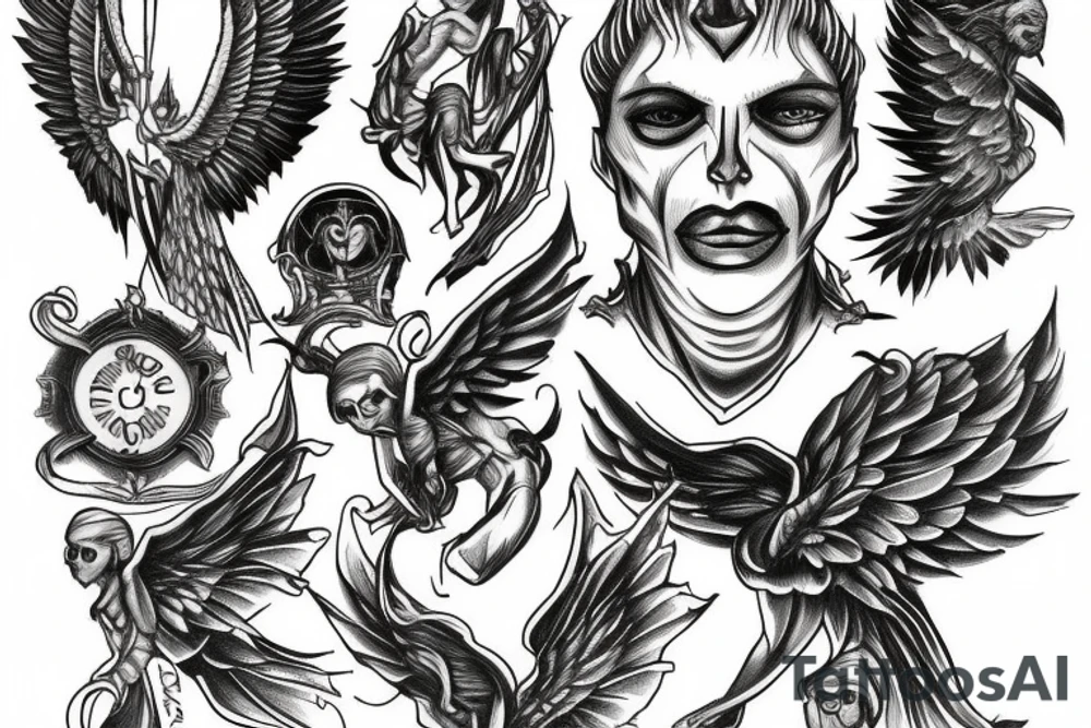 Caleb archangels tattoo idea