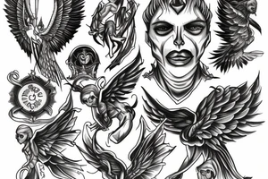 Caleb archangels tattoo idea
