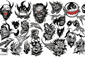 i’ve been battling it out with the demons within tattoo idea