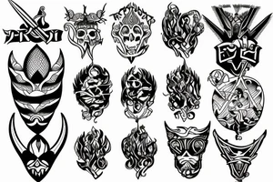 trident tattoo idea