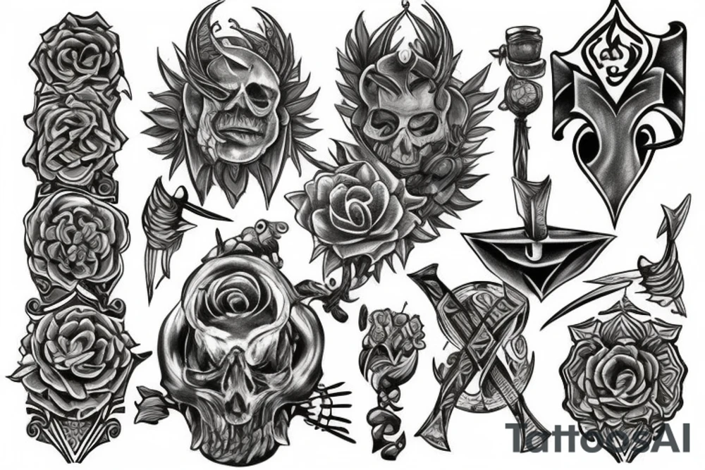 trident tattoo idea