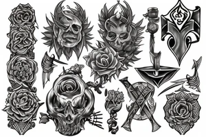 trident tattoo idea