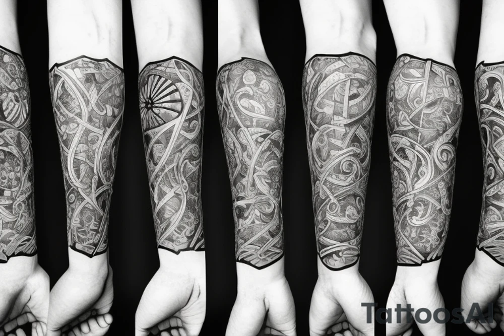 trident tattoo idea