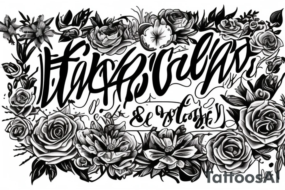 Isaiah and Zoe tattoo idea