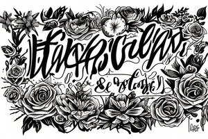 Isaiah and Zoe tattoo idea