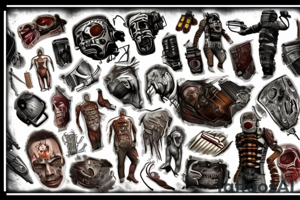 dead space 2
] tattoo idea