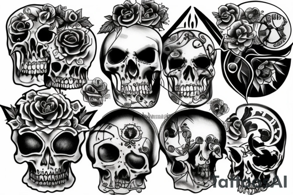 memento mori tattoo idea