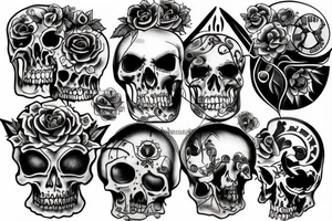 memento mori tattoo idea