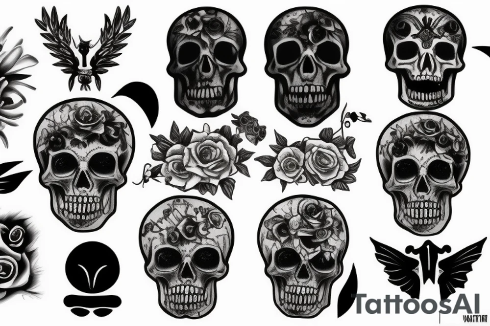 memento mori tattoo idea