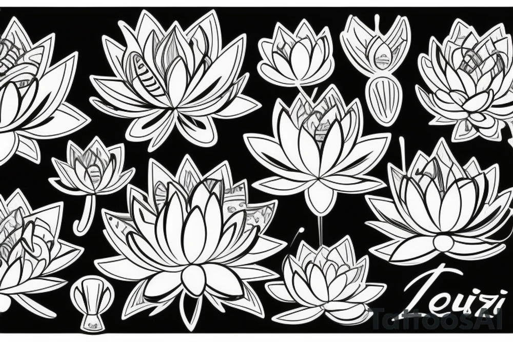 Lotus tattoo idea