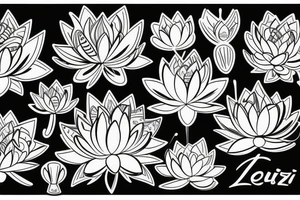 Lotus tattoo idea