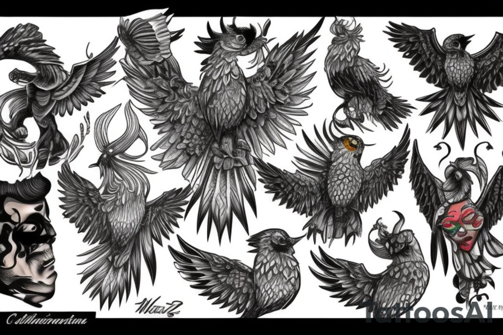Pheonix tattoo idea