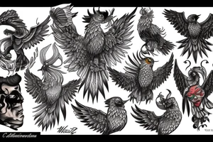 Pheonix tattoo idea