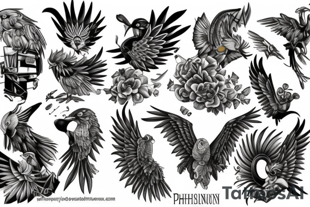 Pheonix tattoo idea