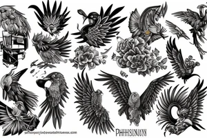 Pheonix tattoo idea