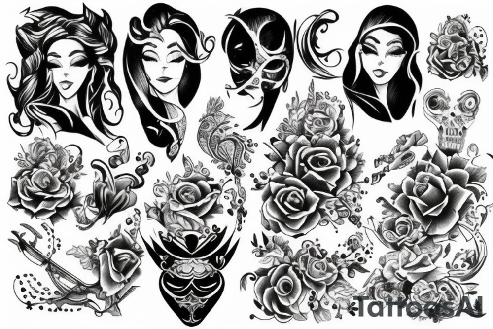 royalty tattoo idea