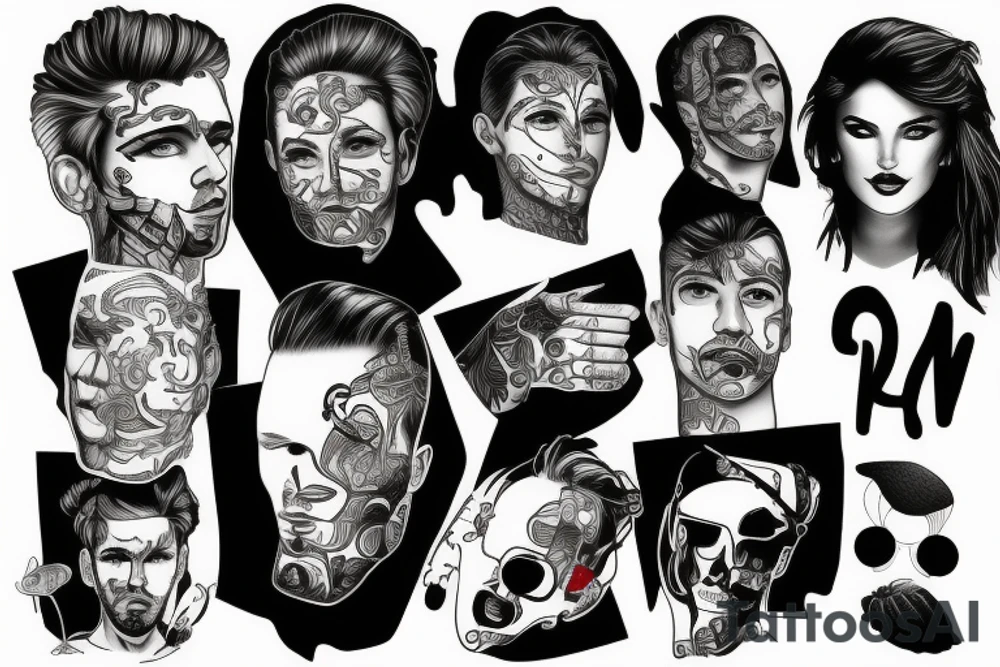 stylish for men tattoo idea