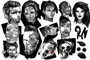stylish for men tattoo idea