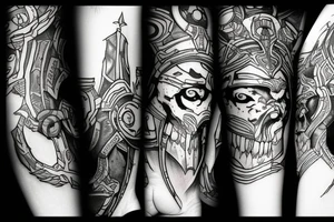 Nordic zealot starcraft 2 tattoo idea