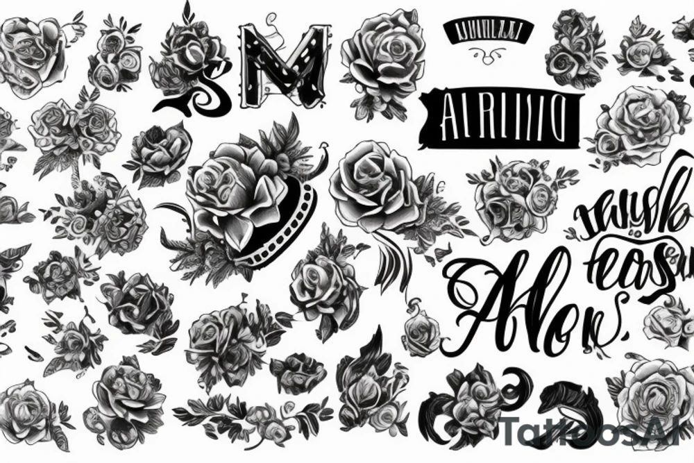 Inimitable tattoo idea