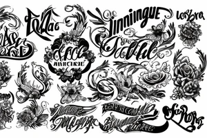 Inimitable tattoo idea