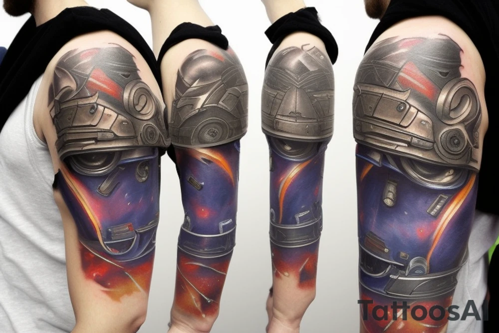 Starcraft 2 pylon tattoo idea