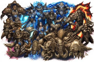 Starcraft 2 immortal fight scene tattoo idea