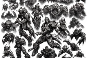 Starcraft 2 epic battle tattoo idea