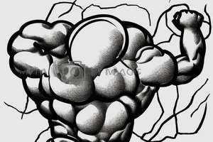 A classic image of Sisyphus would be a tattoo of him pushing the boulder up the hill. tattoo idea
