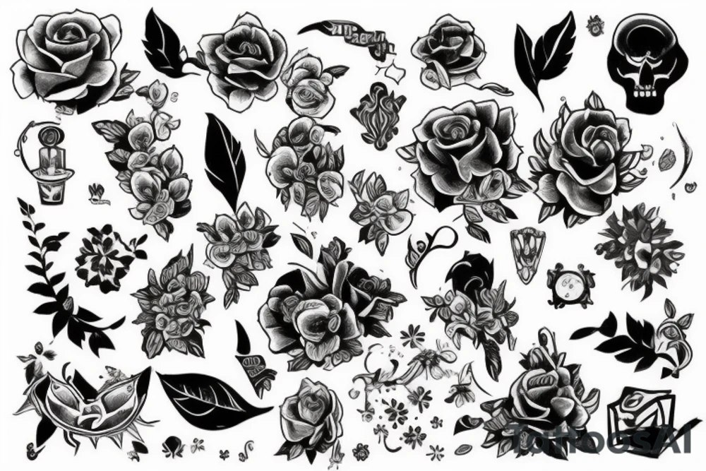 самурай железный tattoo idea