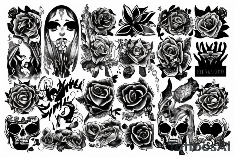 ниндзя tattoo idea