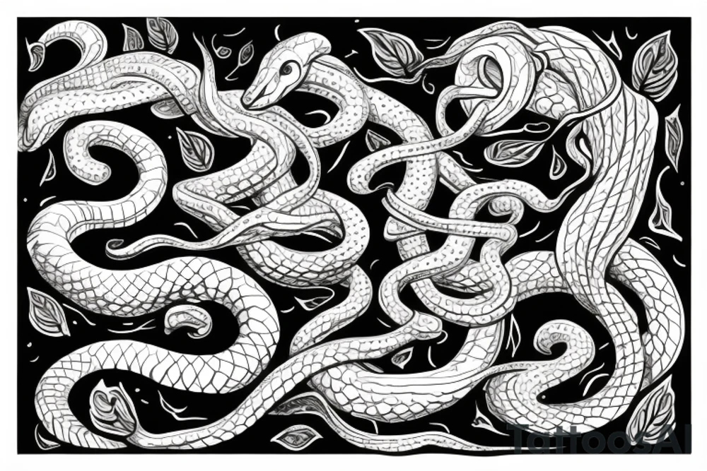 snake tattoo idea